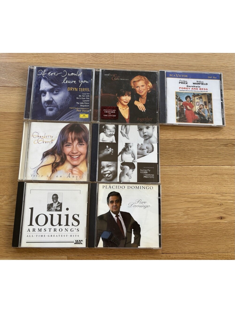 Lot of 7 Classical & Easy Listening CDs Louis Armstrong, Lloyd Webber, more